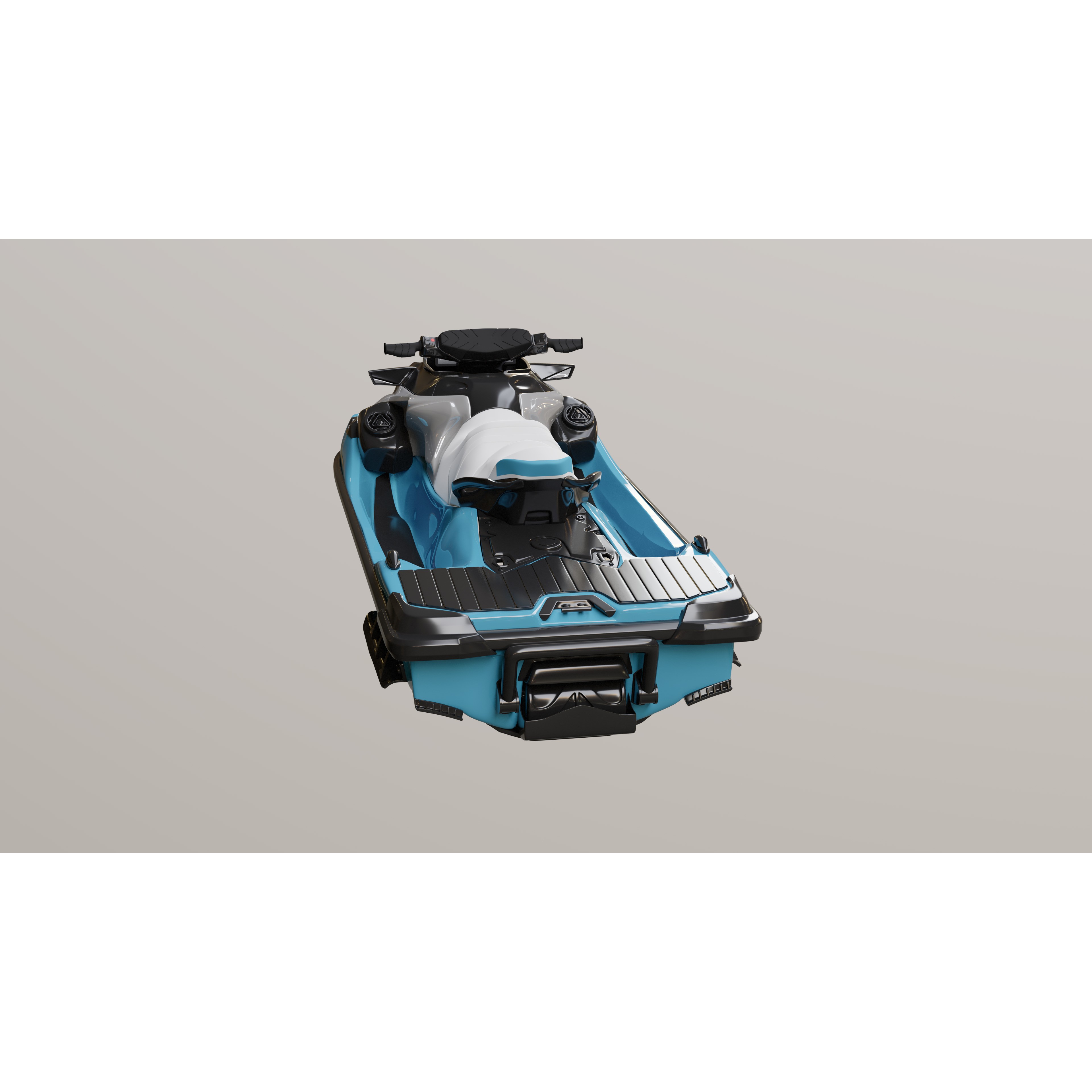 Sea-Doo GTX Limited 325 - Low-Poly Game-Ready 3D Model - View 10