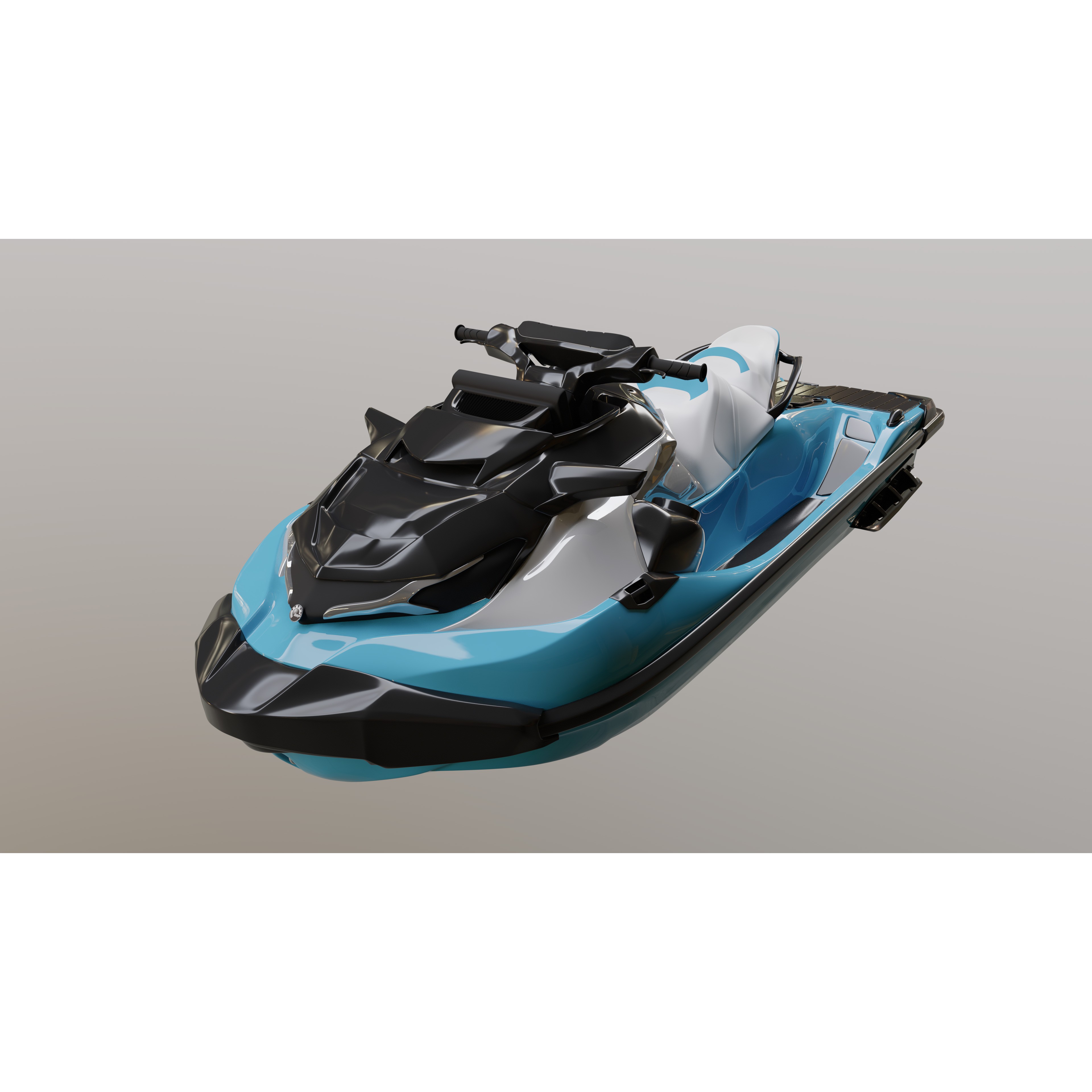Sea-Doo GTX Limited 325 - Low-Poly Game-Ready 3D Model - View 11