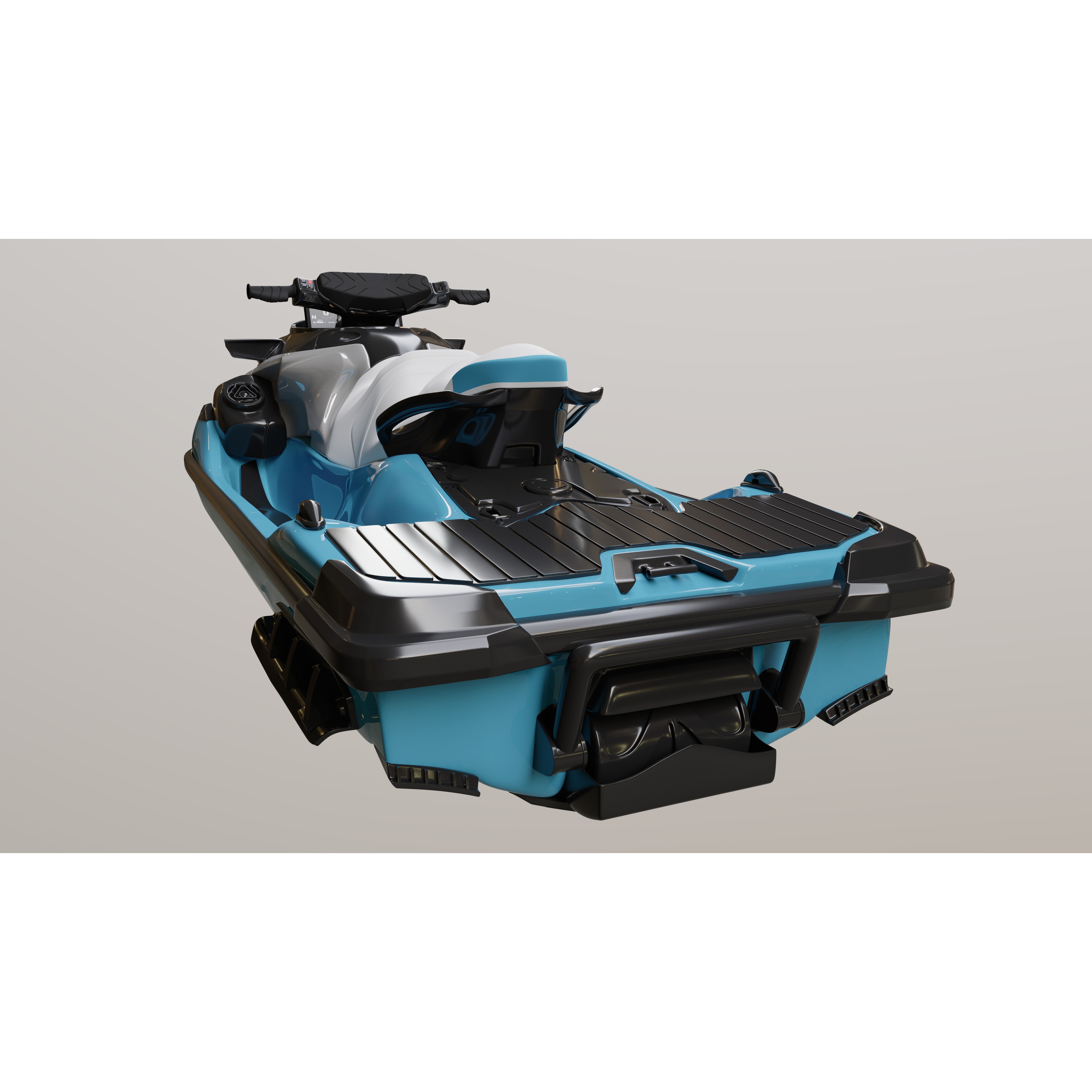 Sea-Doo GTX Limited 325 - Low-Poly Game-Ready 3D Model - View 12
