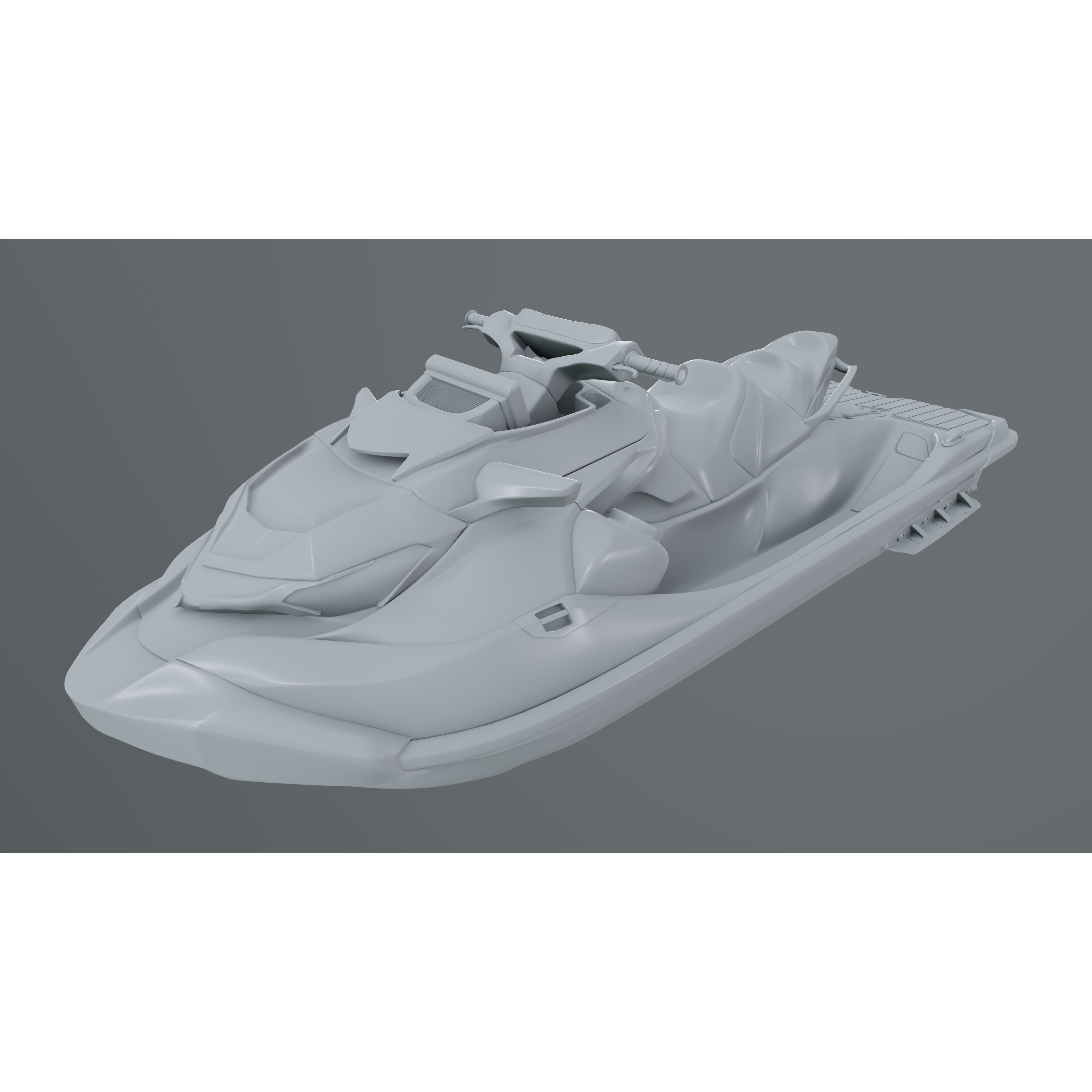 Sea-Doo GTX Limited 325 - Low-Poly Game-Ready 3D Model - View 14