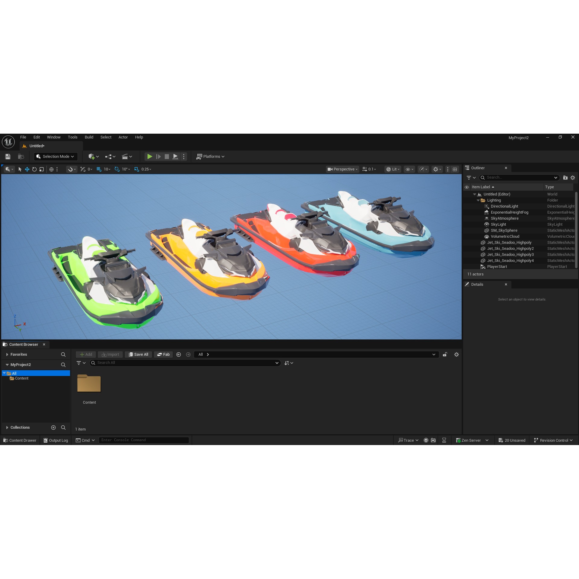 Sea-Doo GTX Limited 325 - Low-Poly Game-Ready 3D Model - View 29