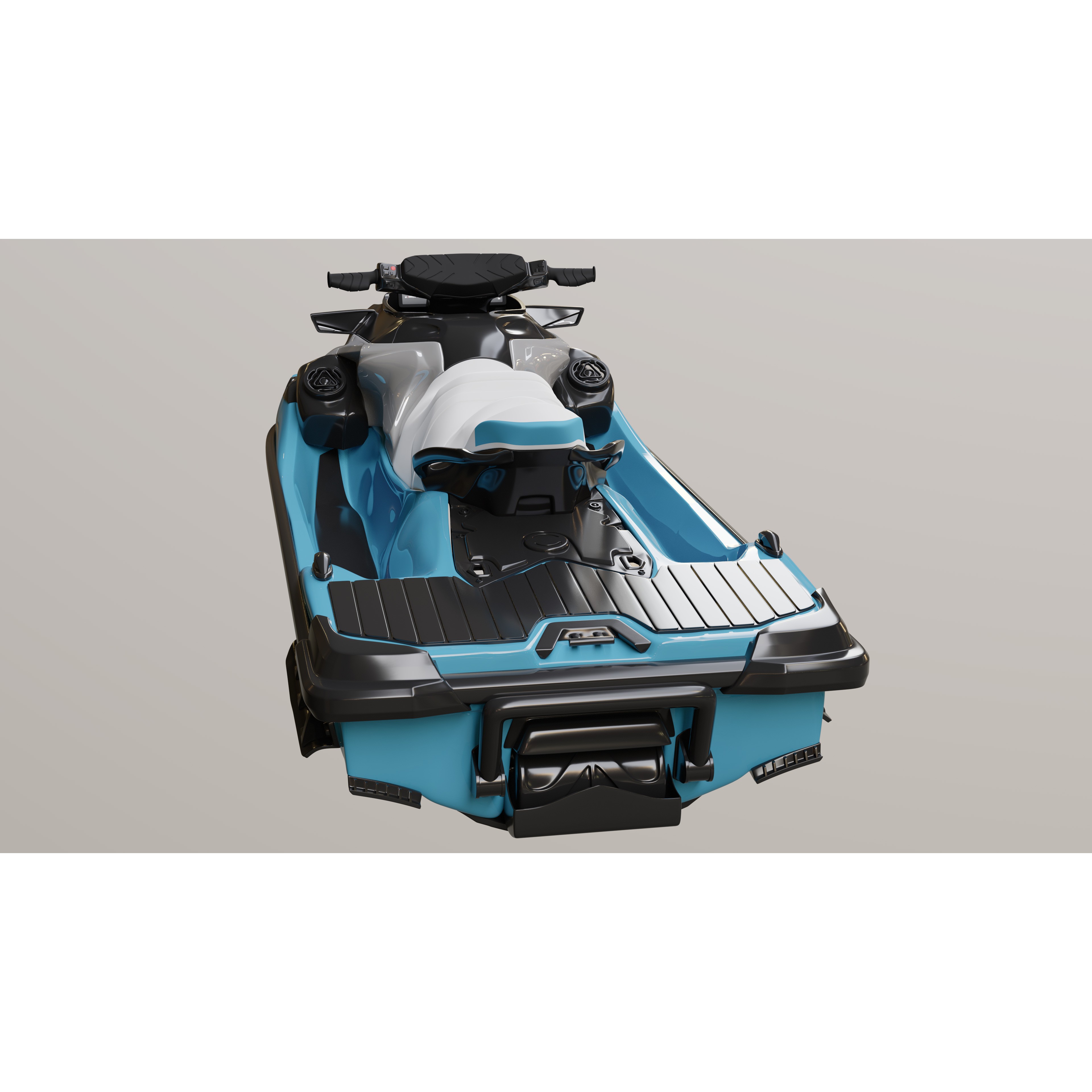 Sea-Doo GTX Limited 325 - Low-Poly Game-Ready 3D Model - View 3