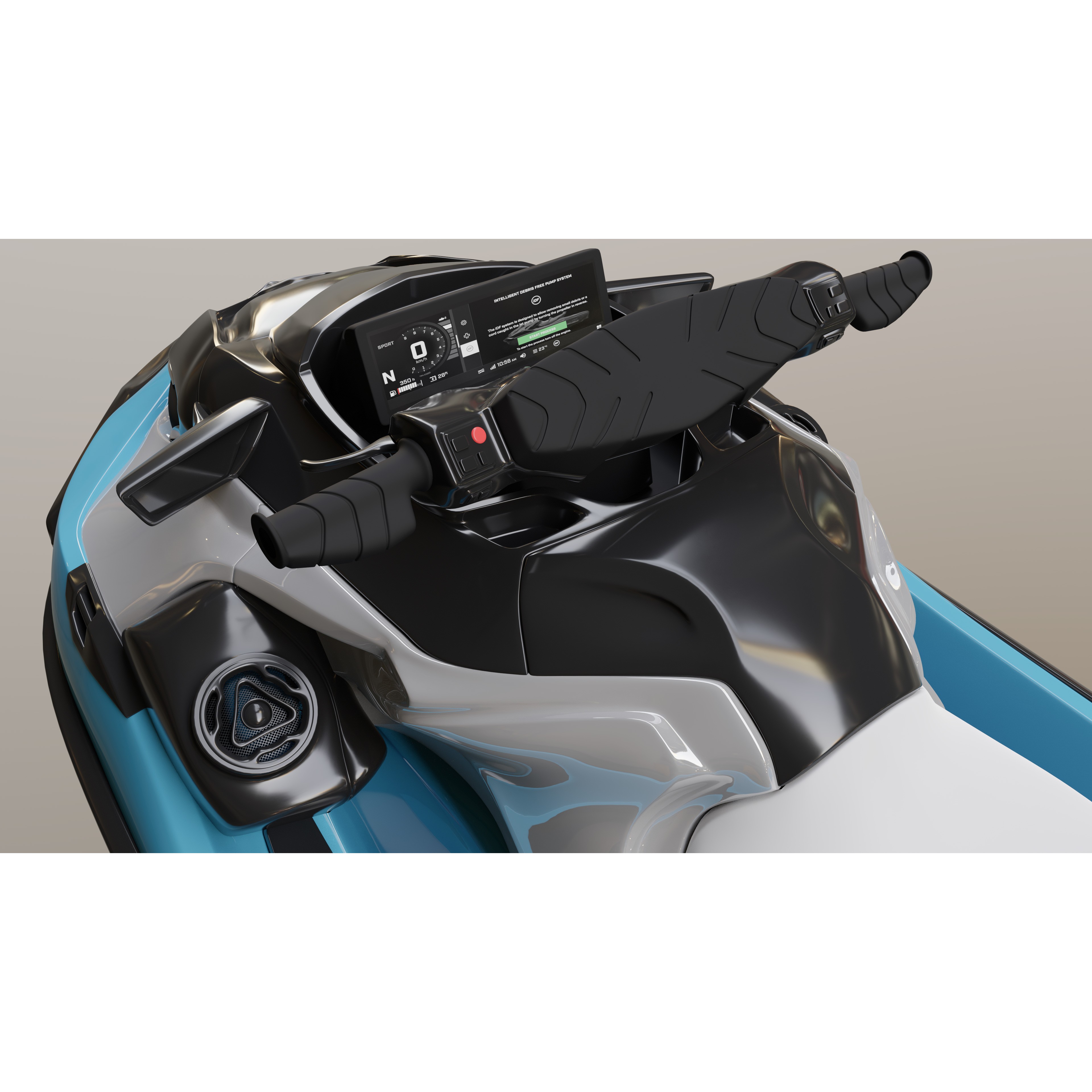 Sea-Doo GTX Limited 325 - Low-Poly Game-Ready 3D Model - View 4