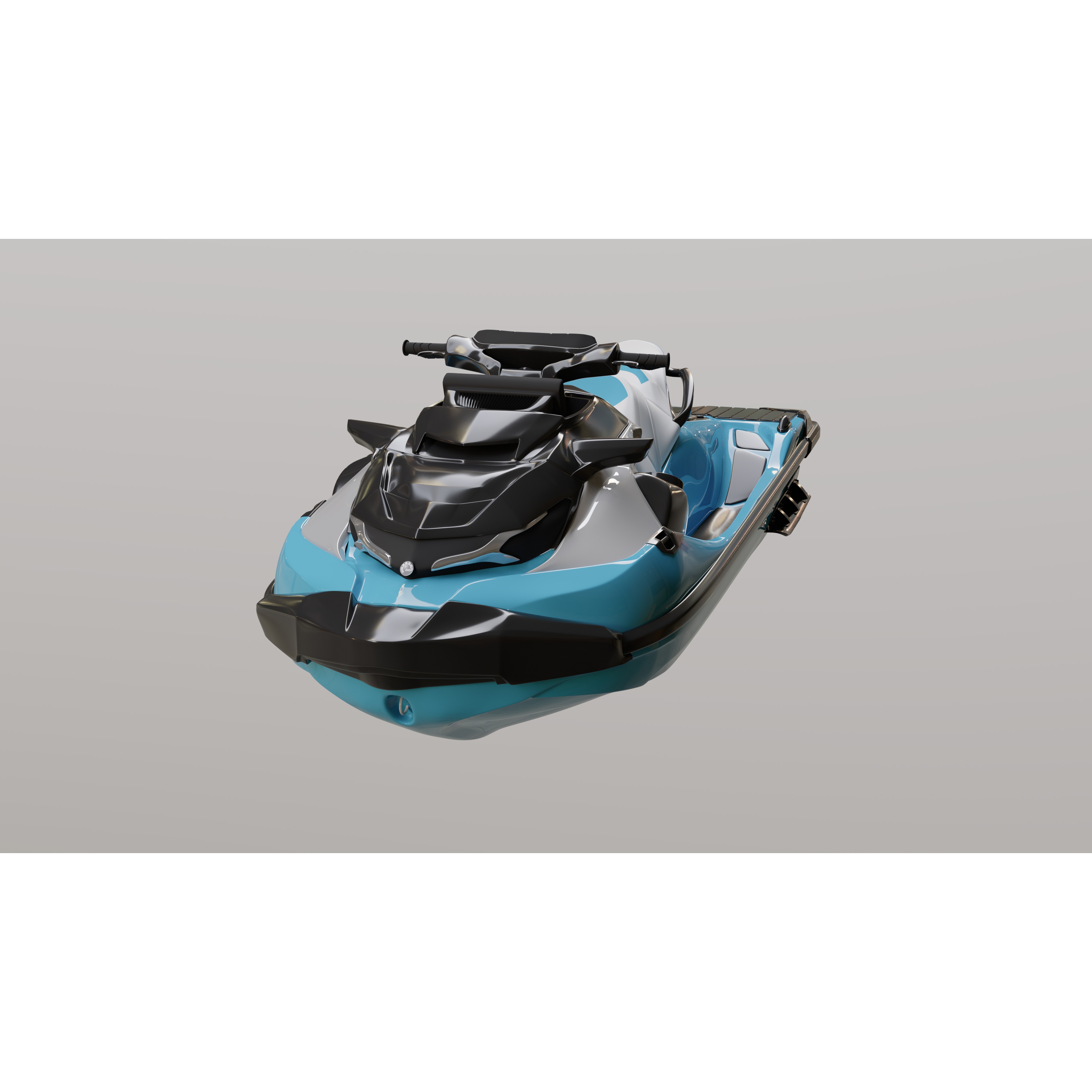 Sea-Doo GTX Limited 325 - Low-Poly Game-Ready 3D Model - View 5