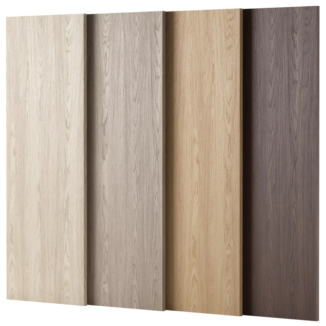 Oak Wood Material 3D Model – PBR Textures, 4096x4096, FBX, OBJ - View 2