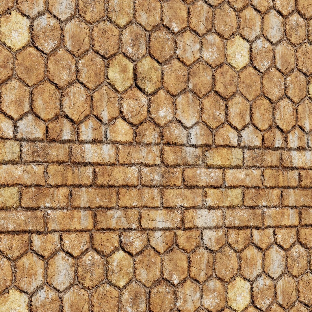 Brick Wall Texture 3D Model – 8K PBR Textures for Archviz