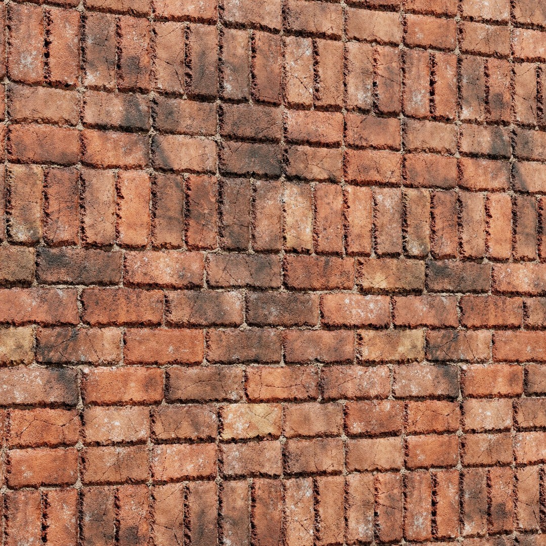 Brick Wall Texture 3D Model – 8K PBR Textures for Archviz - View 12