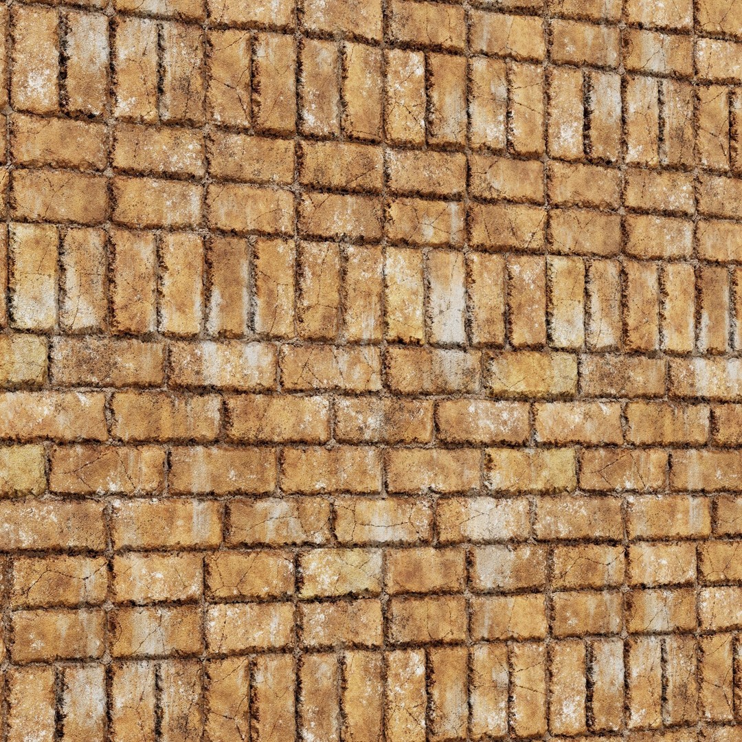 Brick Wall Texture 3D Model – 8K PBR Textures for Archviz - View 14