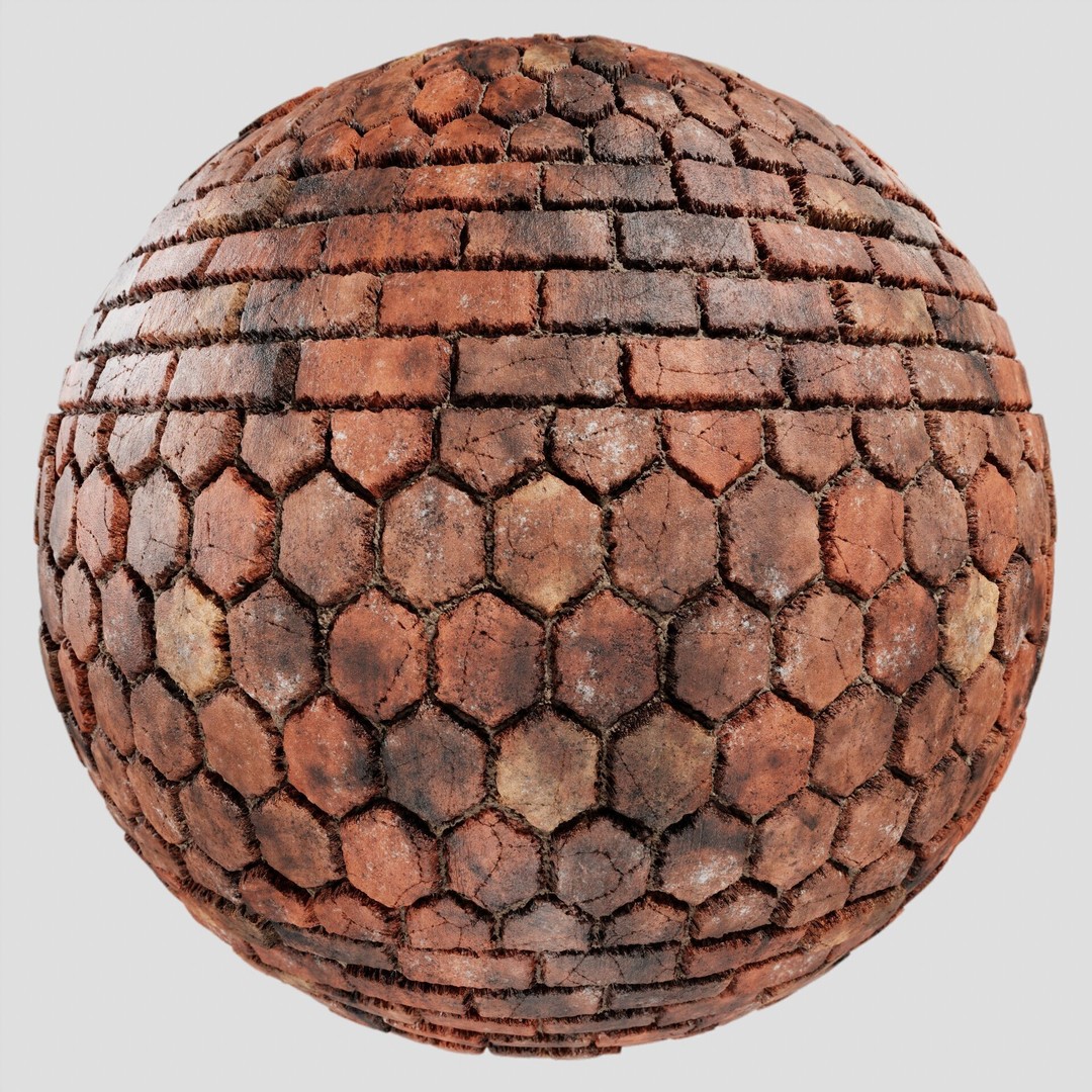 Brick Wall Texture 3D Model – 8K PBR Textures for Archviz - View 17