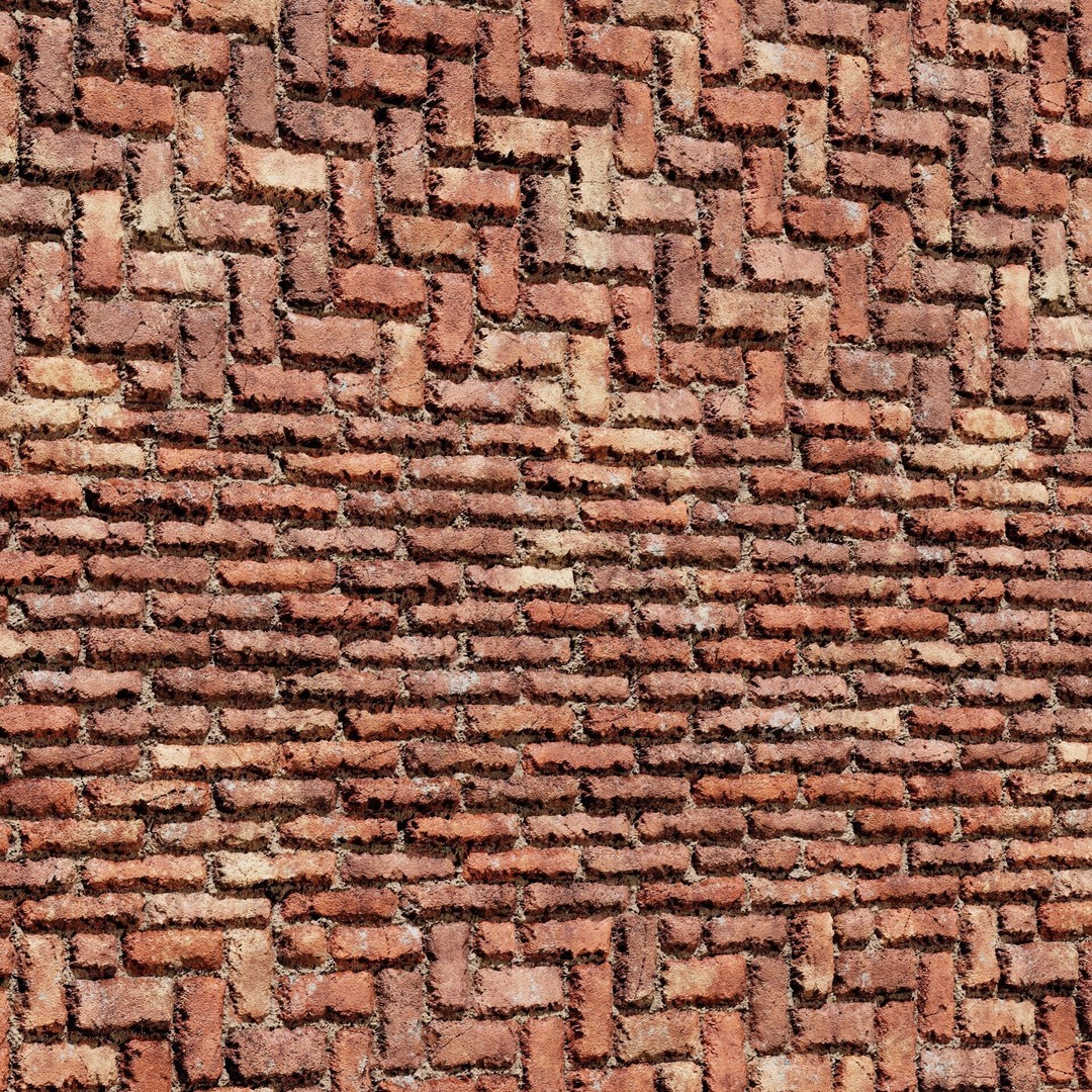 Brick Wall Texture 3D Model – 8K PBR Textures for Archviz - View 4