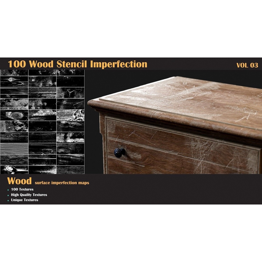 Ultimate 3D Texture Bundle – 640 Imperfection Textures, PBR, 4K PNGs - View 5