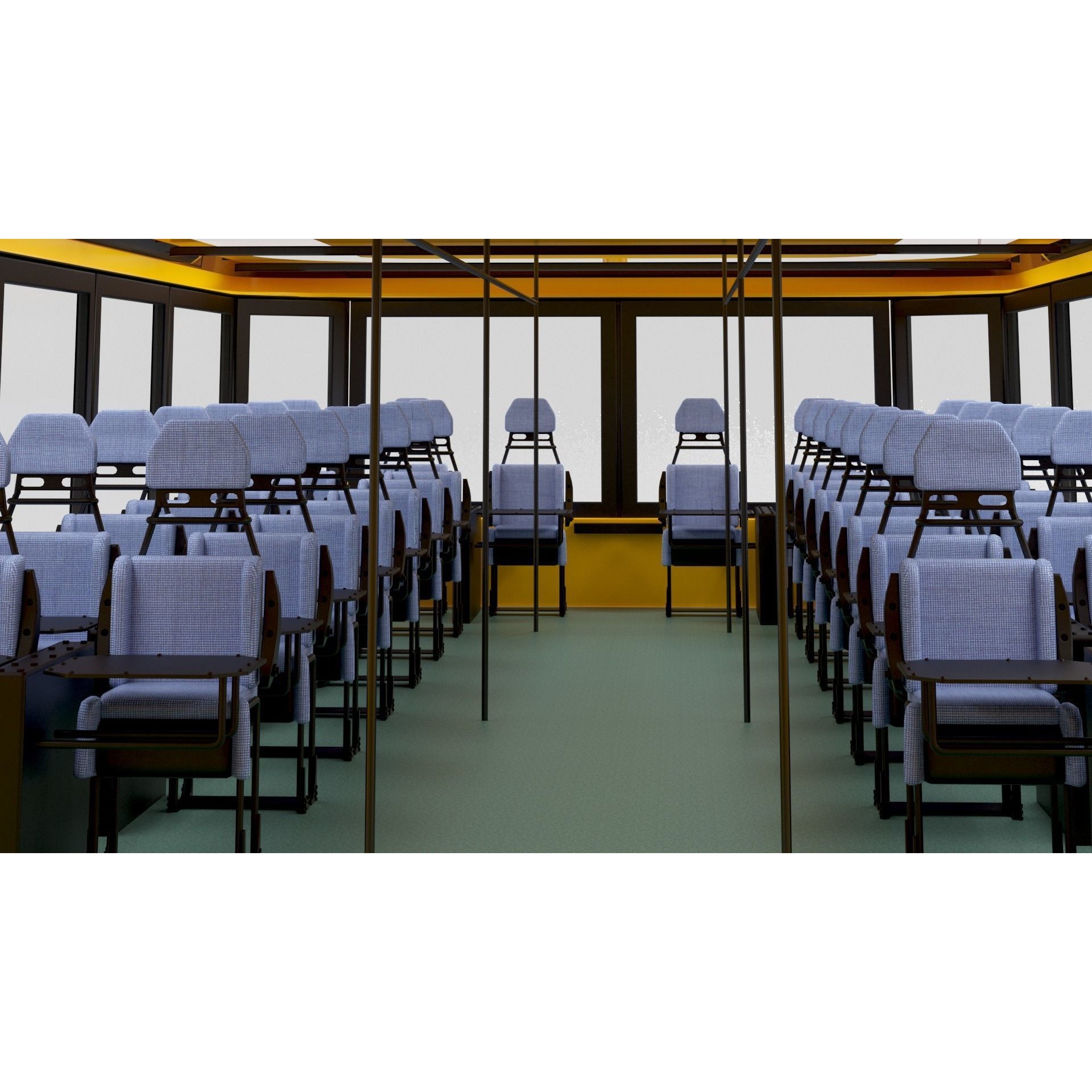 Copenhagen Waterbus - Game-Ready 3D Model - View 16