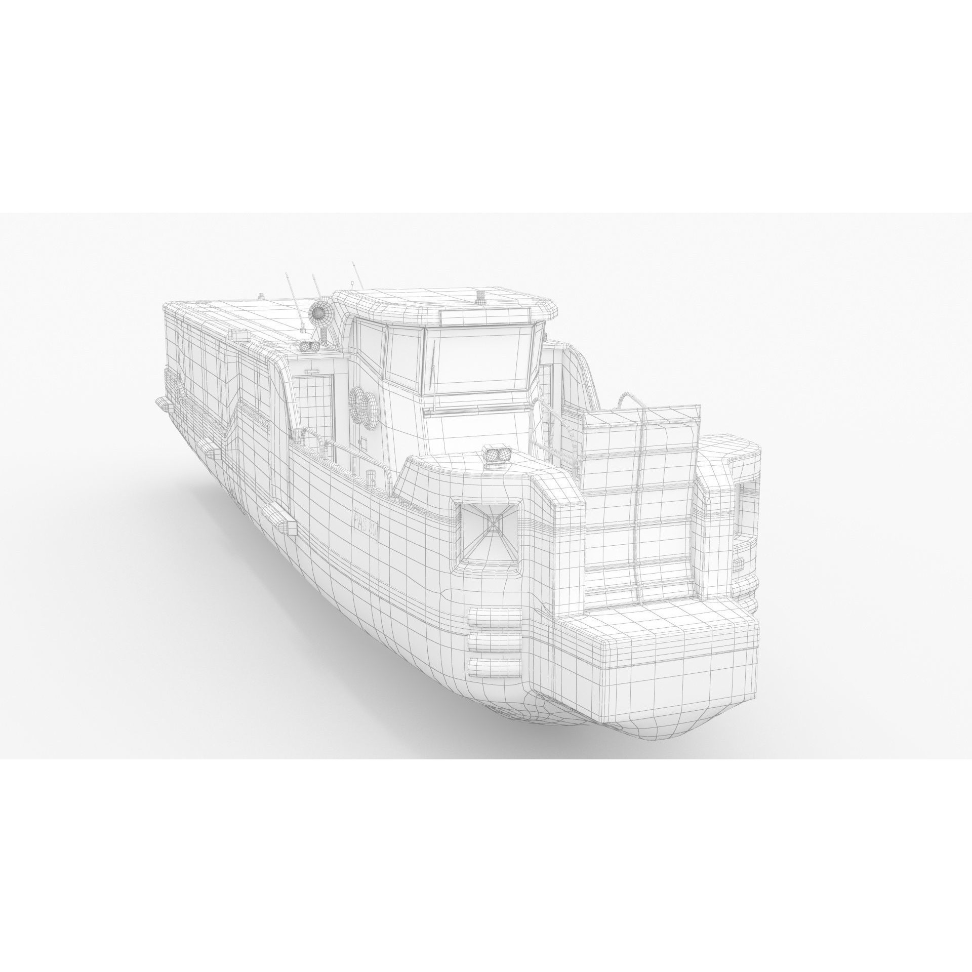 Copenhagen Waterbus - Game-Ready 3D Model - View 19