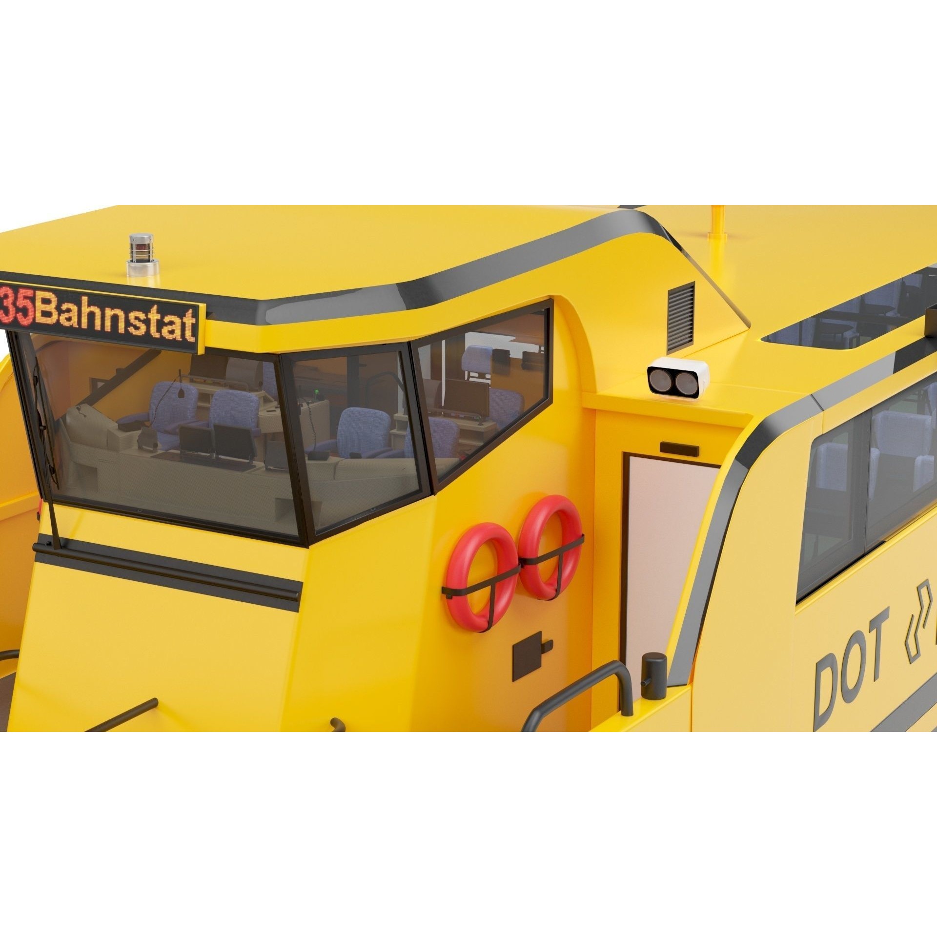 Copenhagen Waterbus - Game-Ready 3D Model - View 22