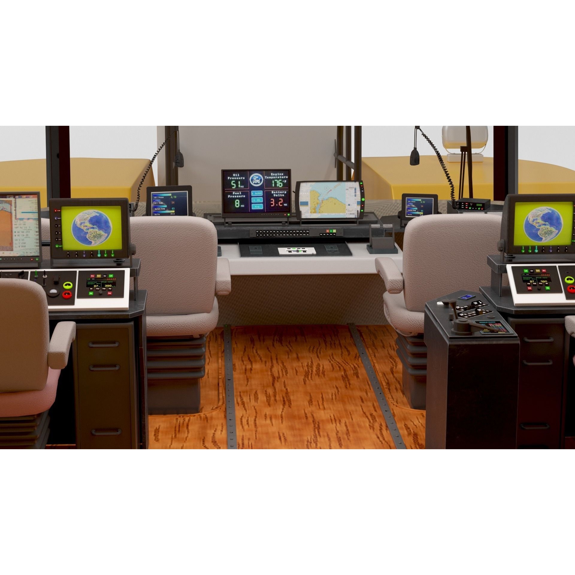 Copenhagen Waterbus - Game-Ready 3D Model - View 23