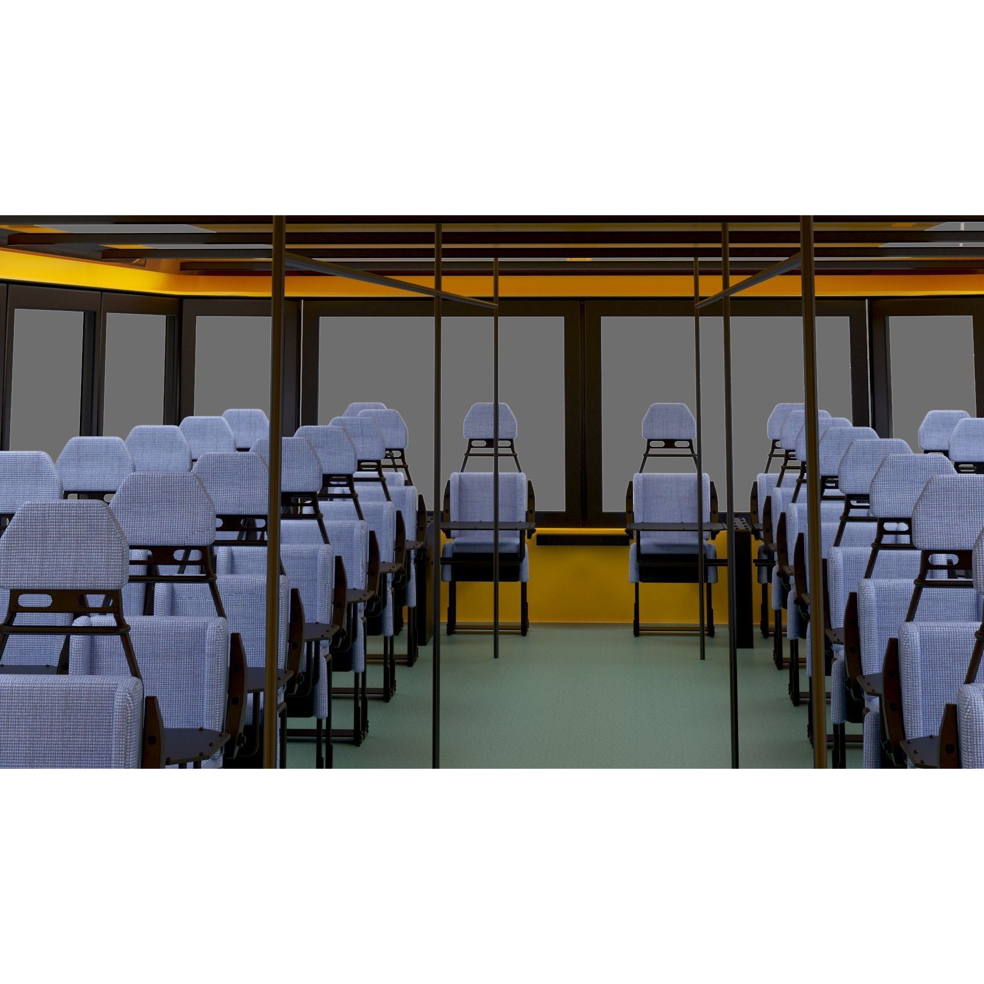 Copenhagen Waterbus - Game-Ready 3D Model - View 24