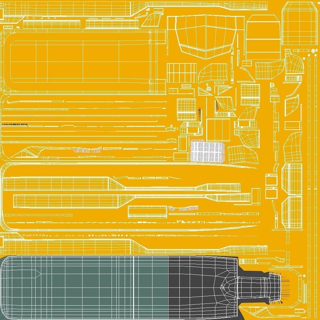 Copenhagen Waterbus - Game-Ready 3D Model - View 27