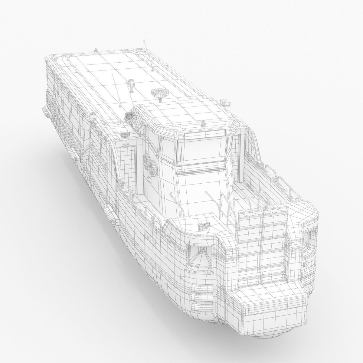 Copenhagen Waterbus - Game-Ready 3D Model - View 33