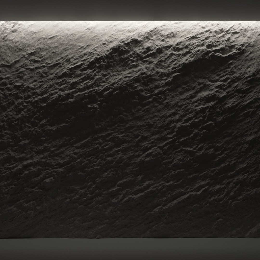 Stone Wall 3D Model – High Quality Natural Texture, FBX, OBJ - View 4