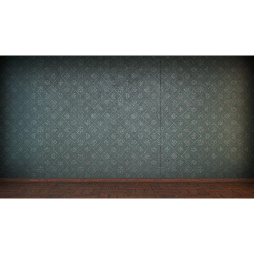 Vintage Wallpaper 3D Model – Antique PBR Textures for Unity & Unreal - View 13