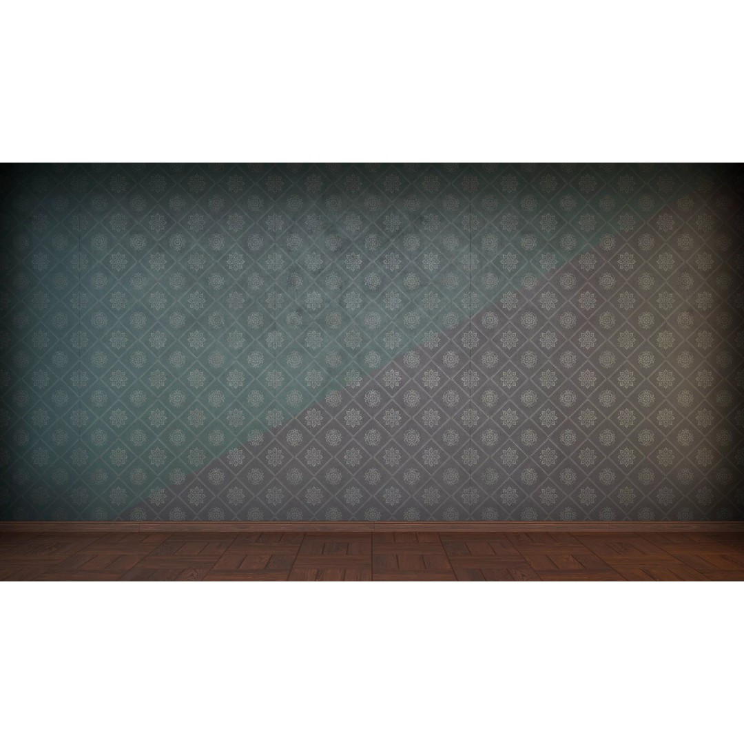 Vintage Wallpaper 3D Model – Antique PBR Textures for Unity & Unreal - View 14