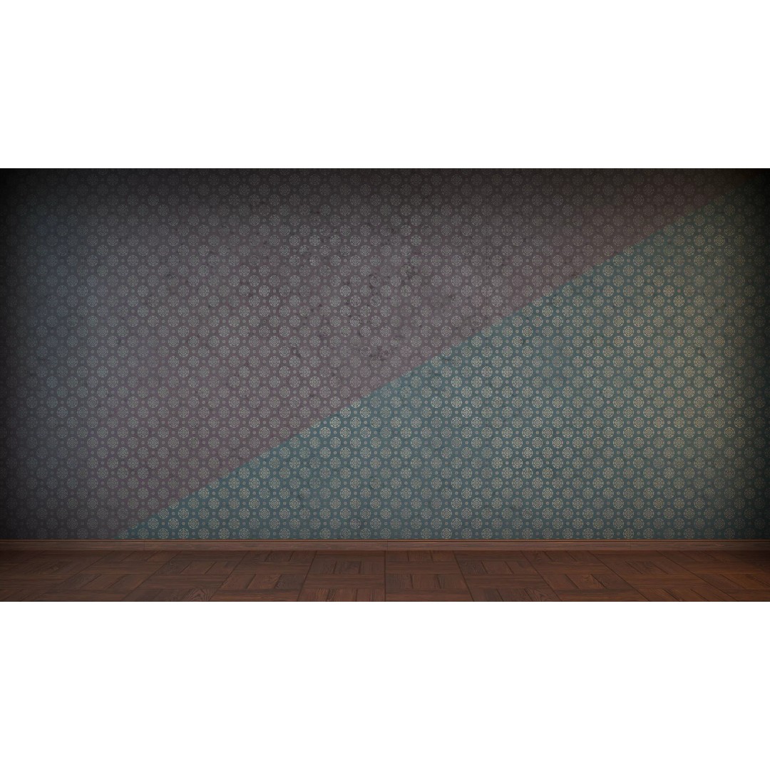 Vintage Wallpaper 3D Model – Antique PBR Textures for Unity & Unreal - View 16