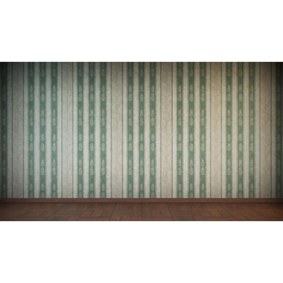 Vintage Wallpaper 3D Model – Antique PBR Textures for Unity & Unreal - View 21