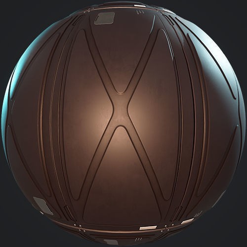 Sci-Fi PBR Texture Pack – 16 Game-Ready Materials, TGA - View 11