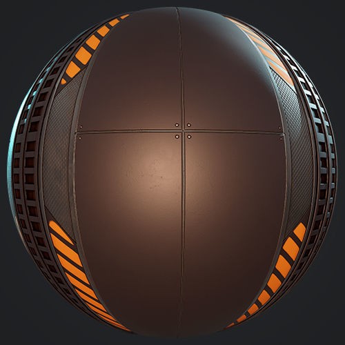 Sci-Fi PBR Texture Pack – 16 Game-Ready Materials, TGA - View 15