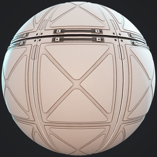 Sci-Fi PBR Texture Pack – 16 Game-Ready Materials, TGA - View 23
