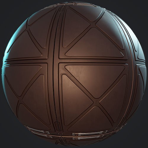 Sci-Fi PBR Texture Pack – 16 Game-Ready Materials, TGA - View 24