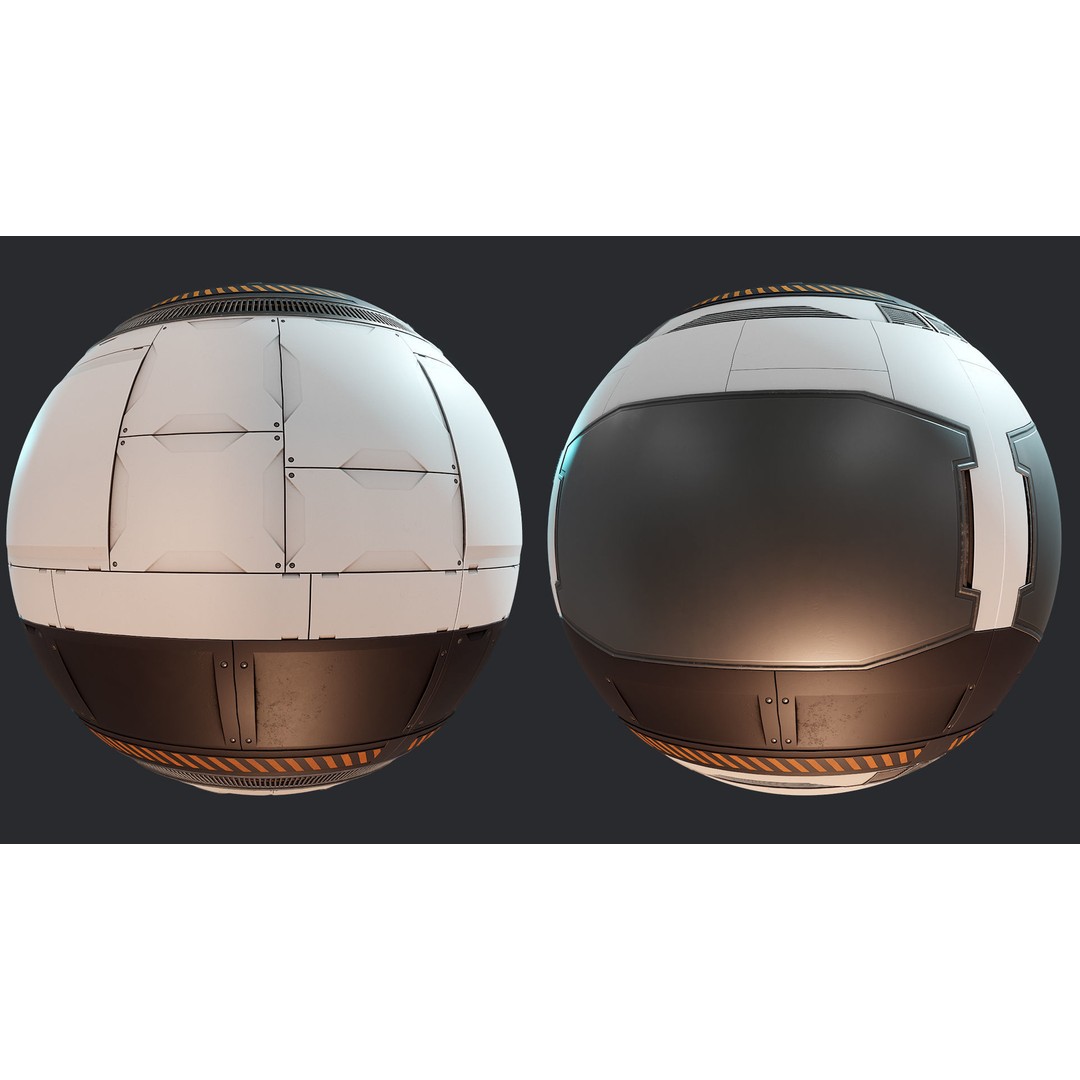 Sci-Fi PBR Texture Pack – 16 Game-Ready Materials, TGA - View 7