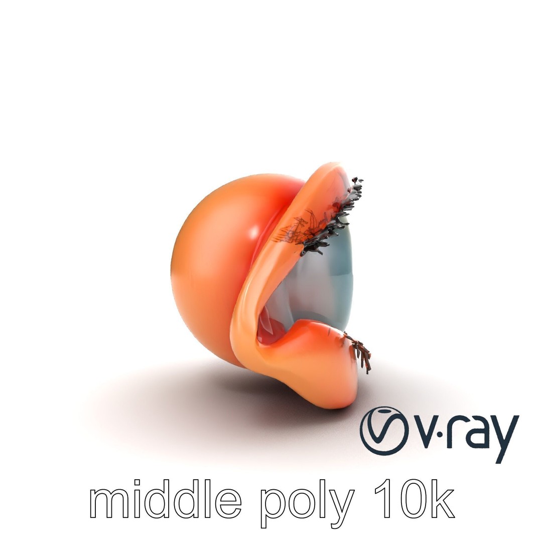 Realistic Human Eye 3D Model – Low Poly PBR Asset for Games and Rendering - View 20