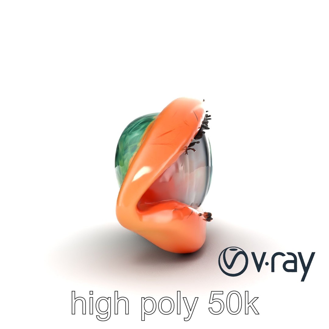 Realistic Human Eye 3D Model – Low Poly PBR Asset for Games and Rendering - View 23