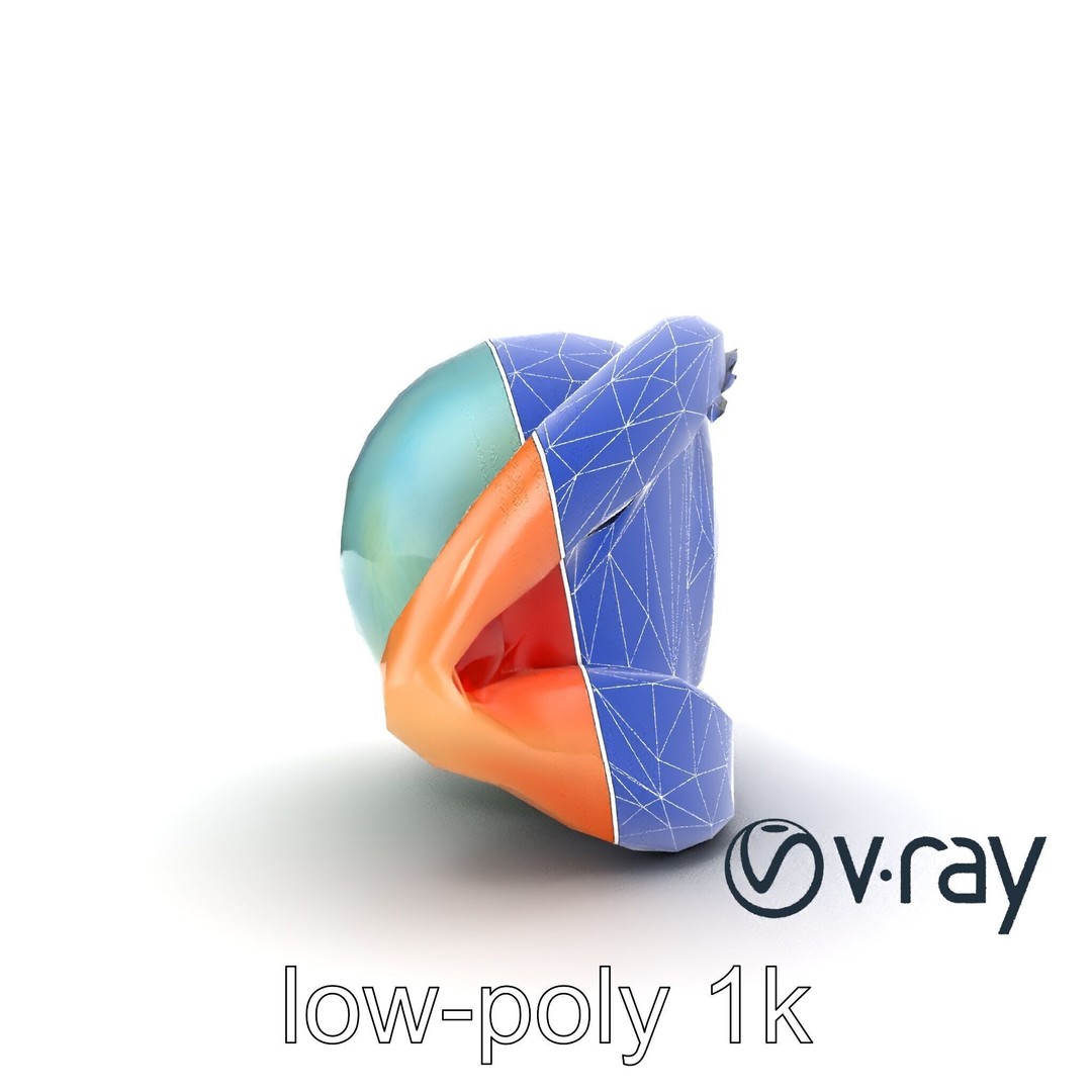 Realistic Human Eye 3D Model – Low Poly PBR Asset for Games and Rendering - View 24
