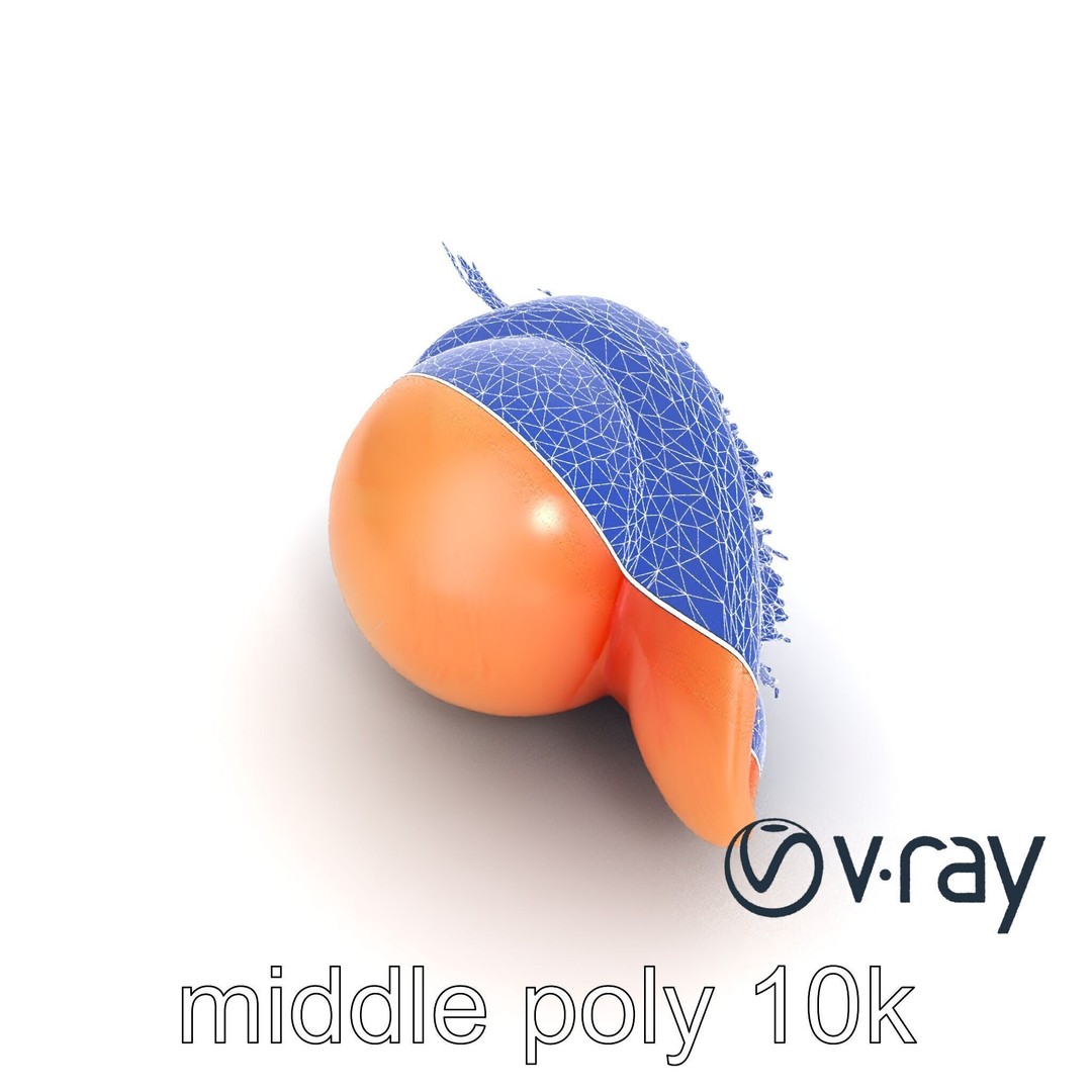 Realistic Human Eye 3D Model – Low Poly PBR Asset for Games and Rendering - View 31