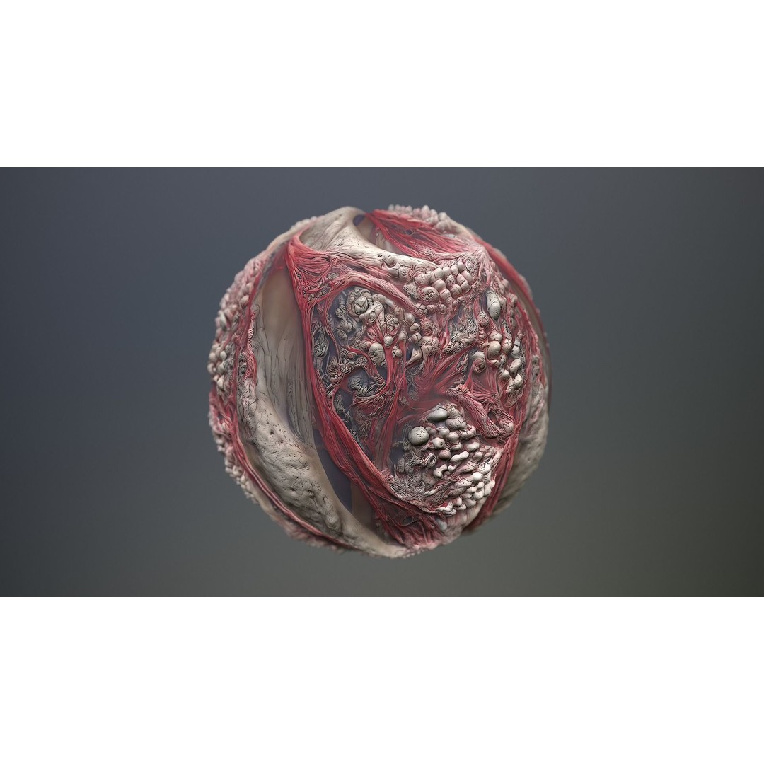 Skin Monster 3D Model – Seamless PBR Texture for Characters - View 12