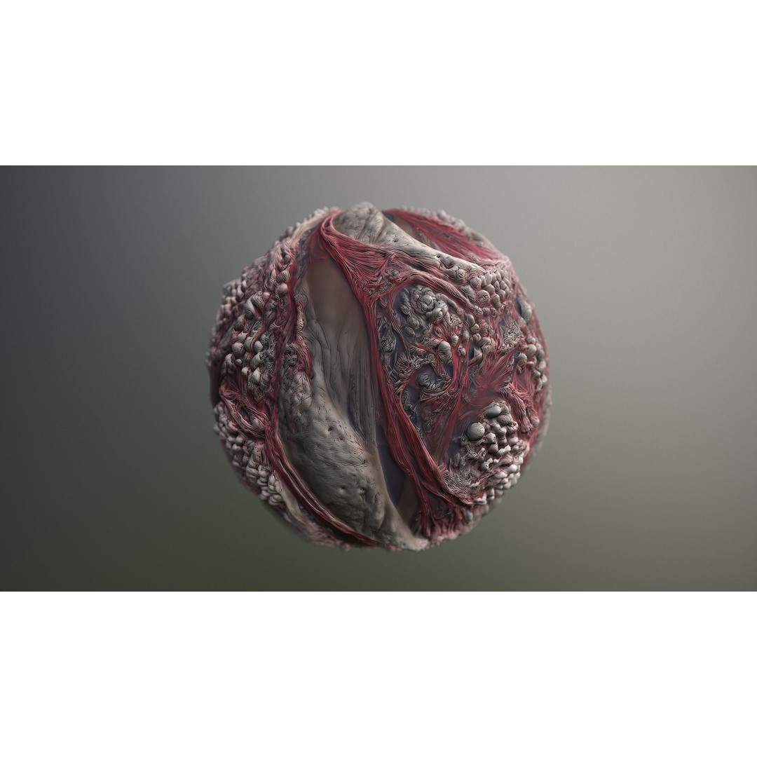 Skin Monster 3D Model – Seamless PBR Texture for Characters - View 15