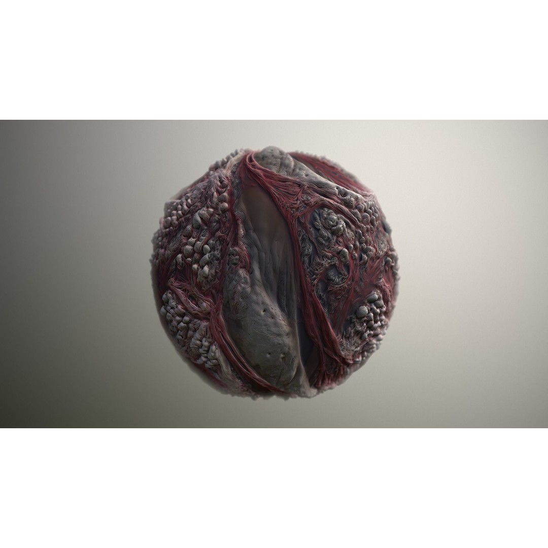 Skin Monster 3D Model – Seamless PBR Texture for Characters - View 17