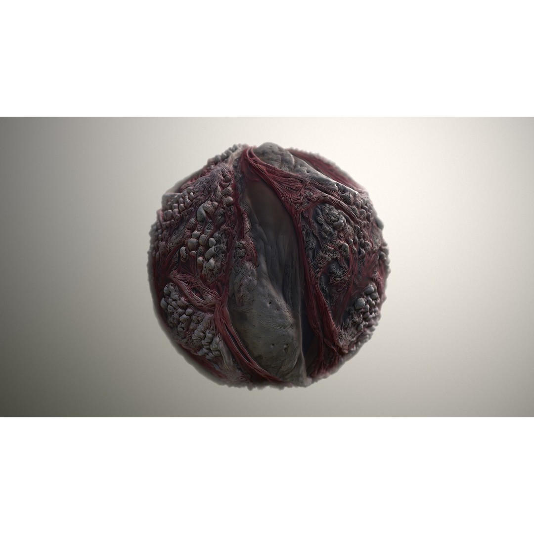 Skin Monster 3D Model – Seamless PBR Texture for Characters - View 18