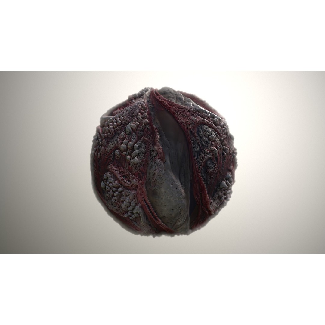 Skin Monster 3D Model – Seamless PBR Texture for Characters - View 19