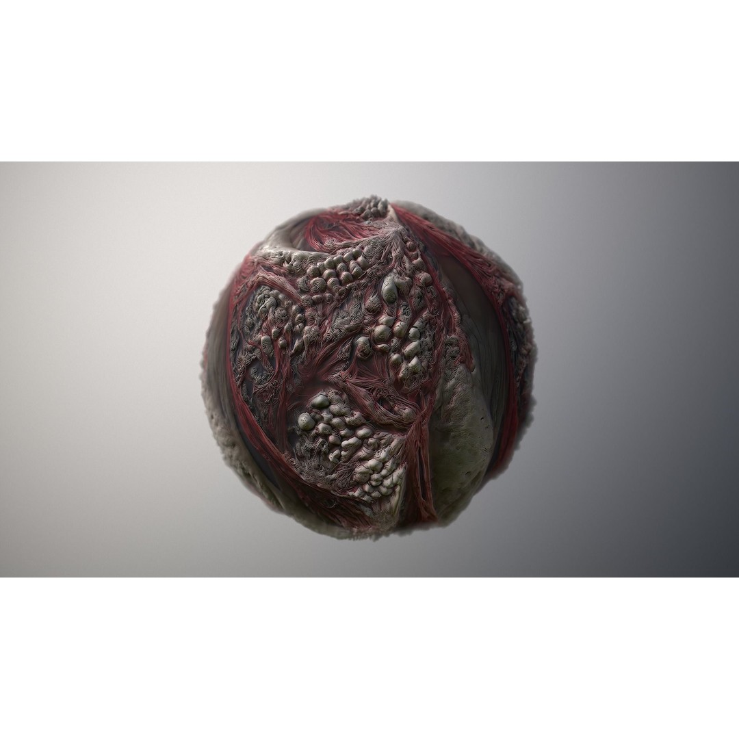 Skin Monster 3D Model – Seamless PBR Texture for Characters - View 6