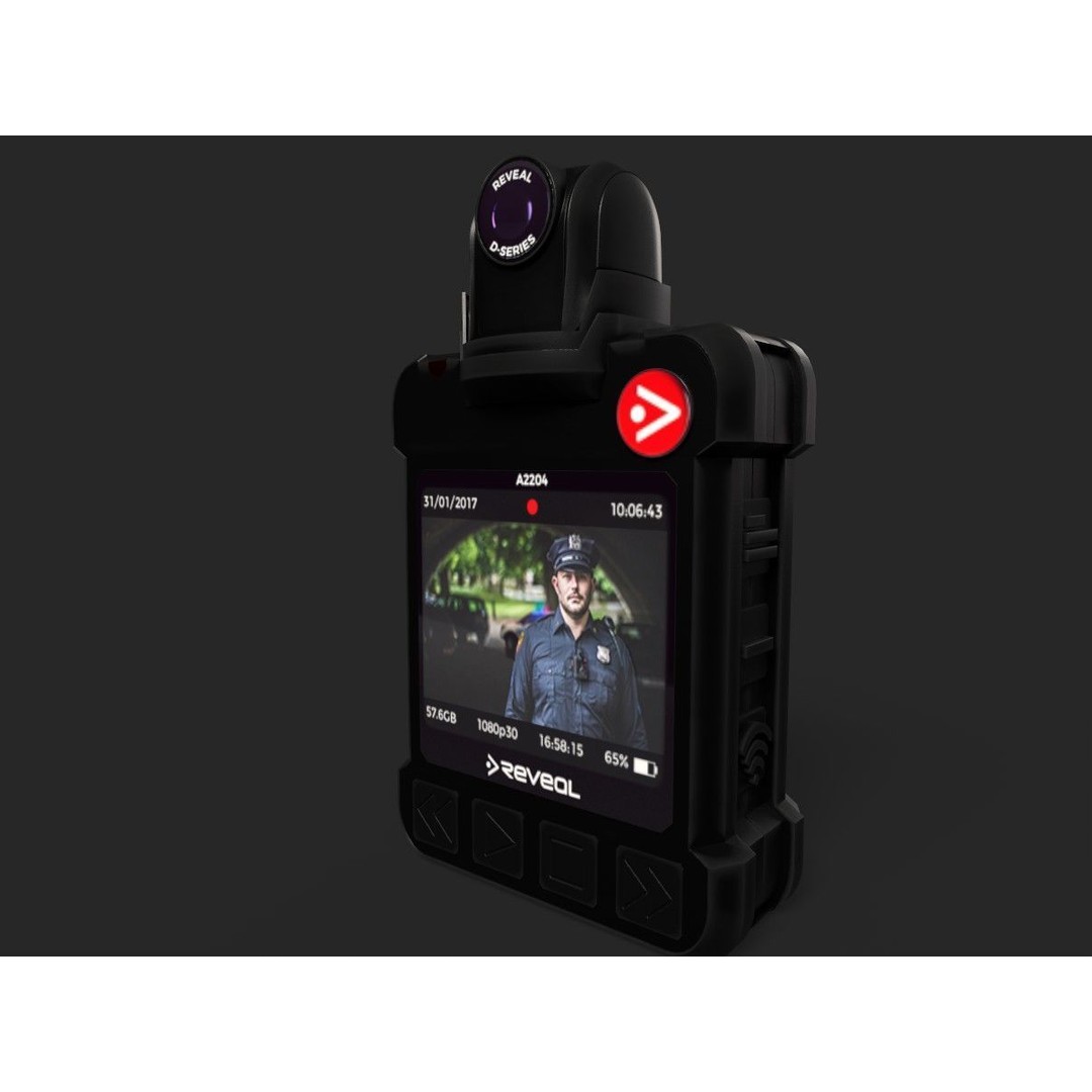 D-Series Body Camera 3D Model – Low Poly Game Asset, FBX & OBJ Formats - View 5