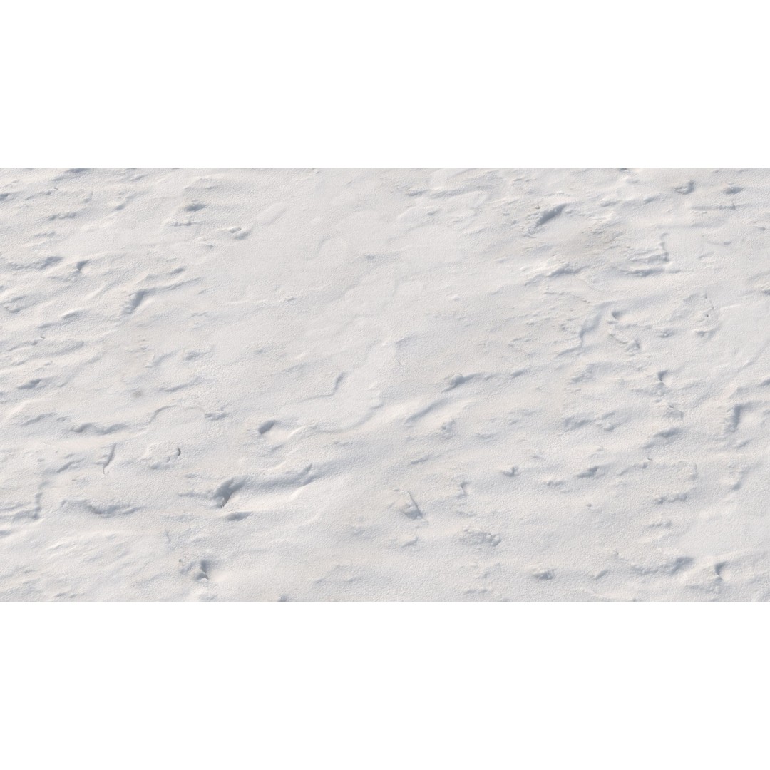 Snow 3D Model – PBR Low-Poly Terrain Asset, FBX, OBJ, Blender - View 10