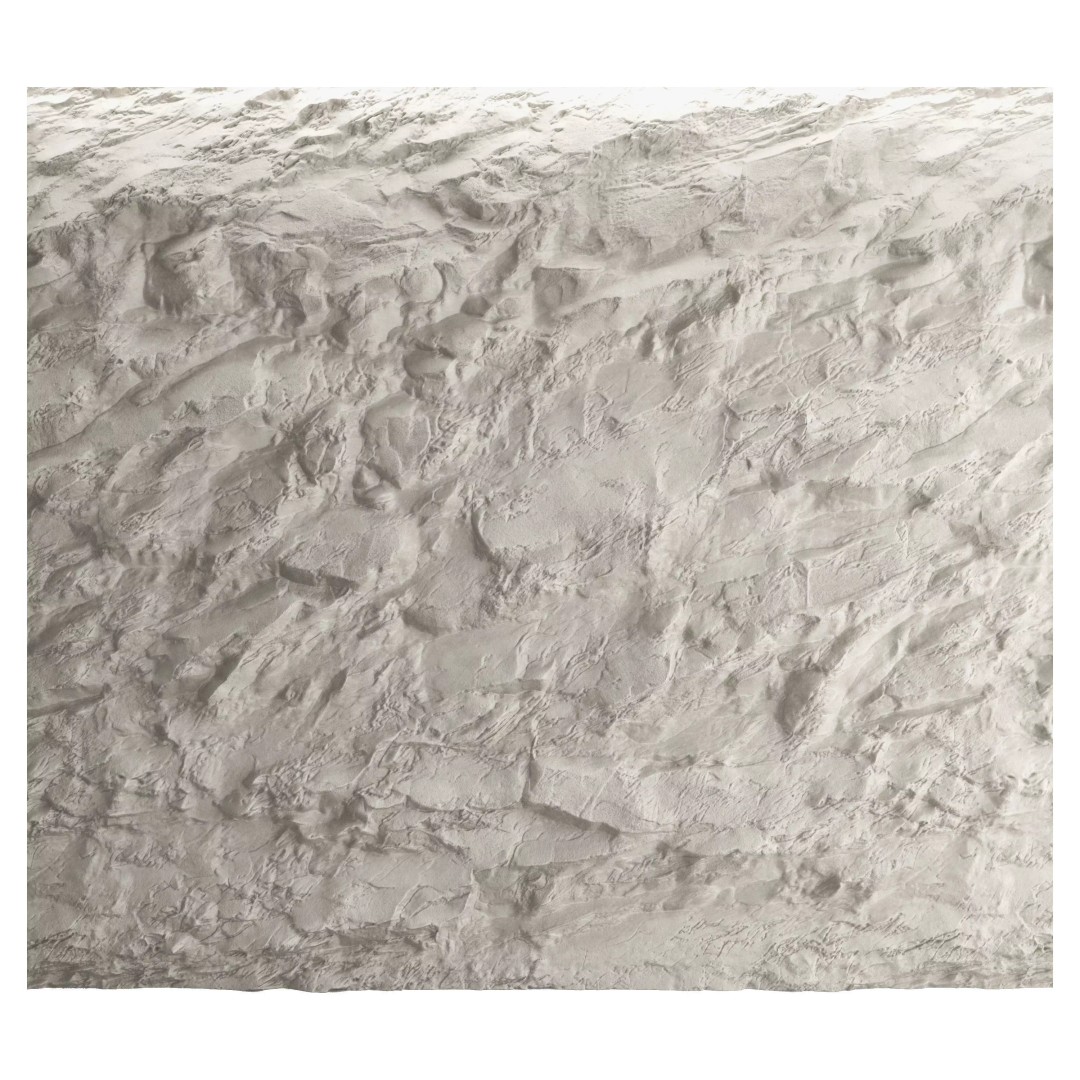Stone Wall 3D Model – High Quality Textured Rock Panel, FBX, OBJ - View 2