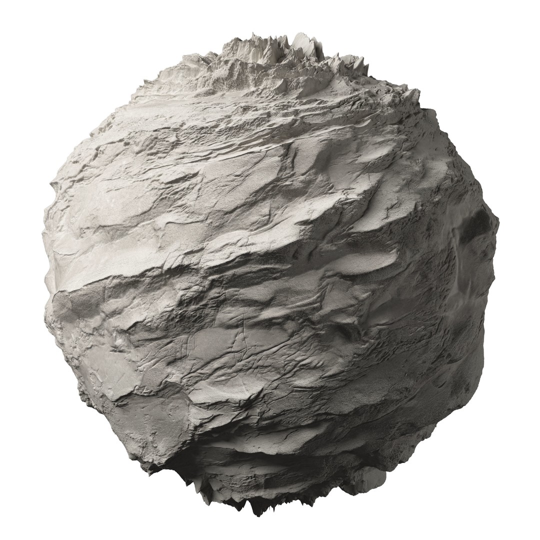 Stone Wall 3D Model – High Quality Textured Rock Panel, FBX, OBJ - View 8