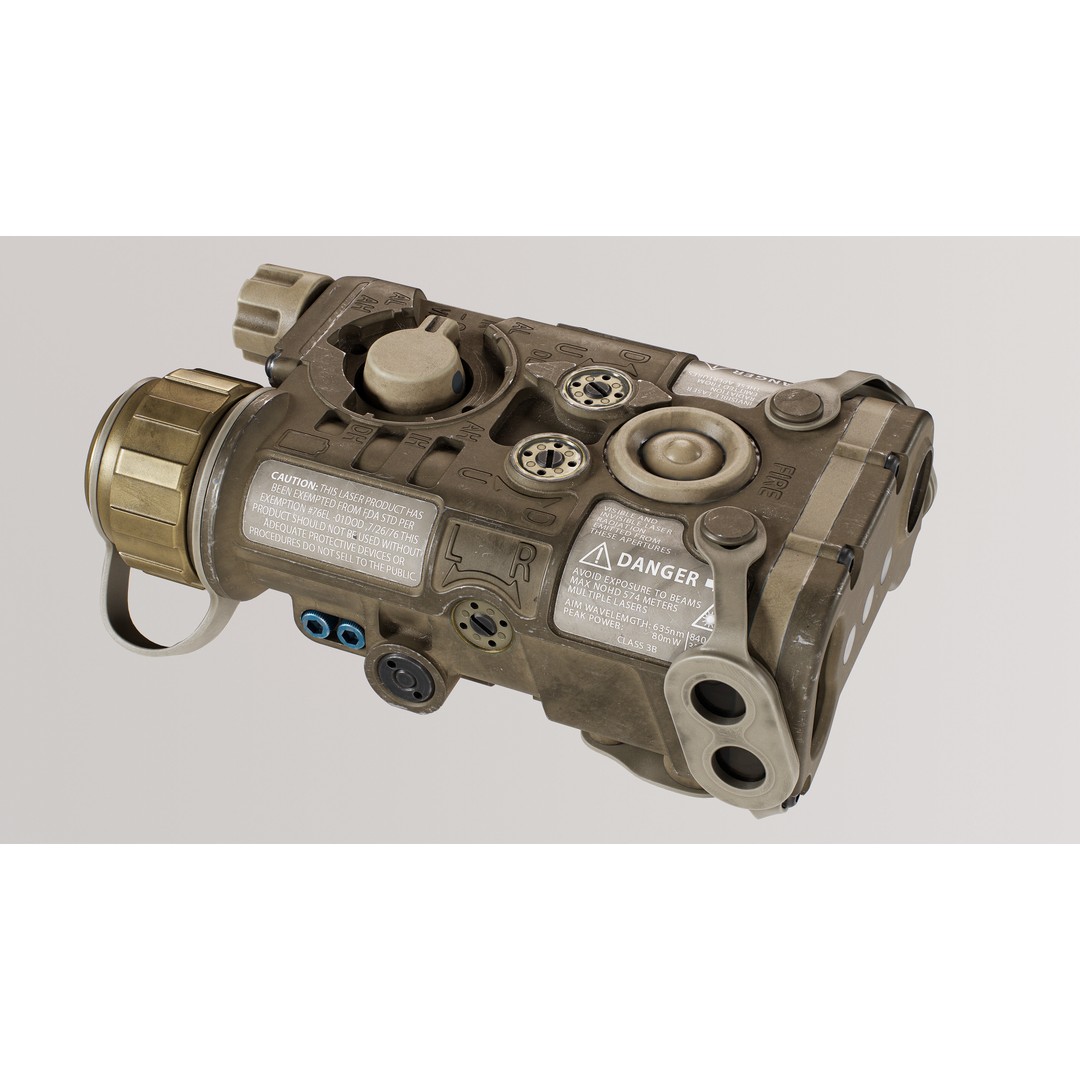 NGAL 3D Model – Low Poly Game Ready Military Asset, FBX, OBJ - View 4