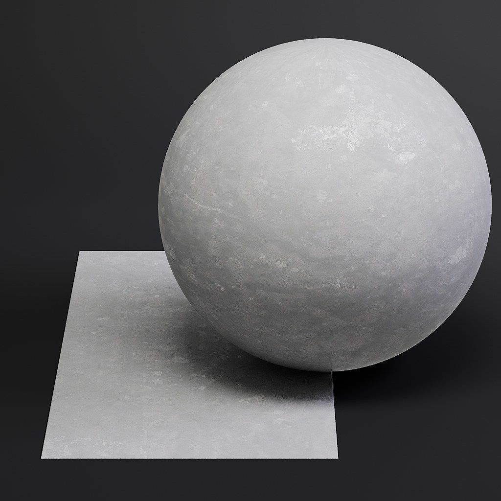 Concrete 3D Model – Bare 8K Seamless PBR Textures for Architectural Use - View 23