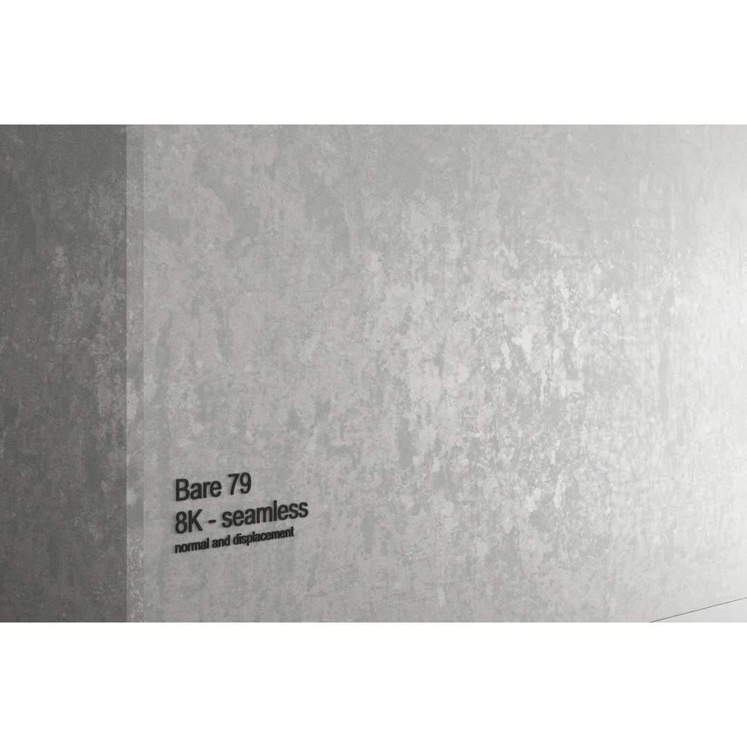Concrete 3D Model – Bare 8K Seamless PBR Textures for Architectural Use - View 24