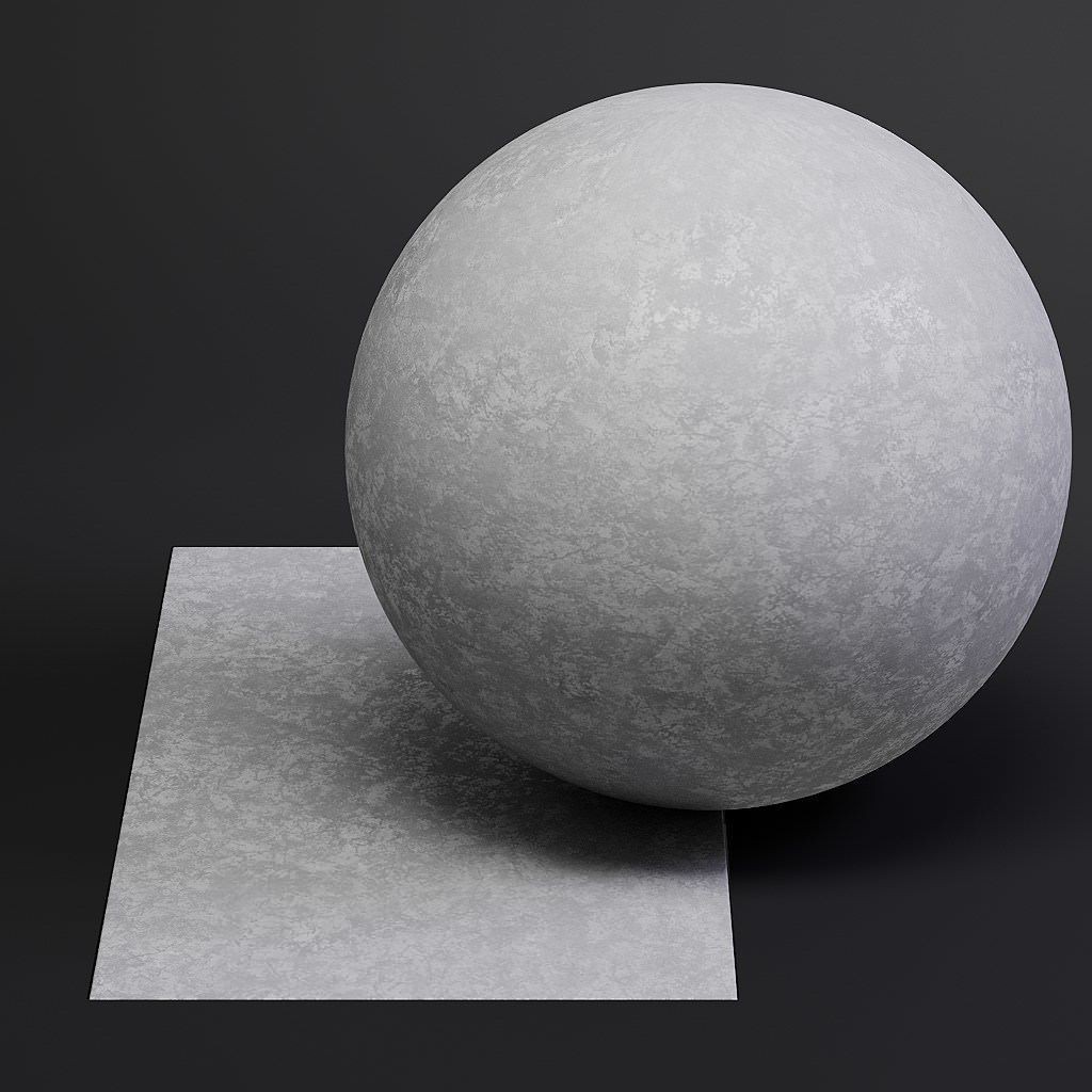 Concrete 3D Model – Bare 8K Seamless PBR Textures for Architectural Use - View 29